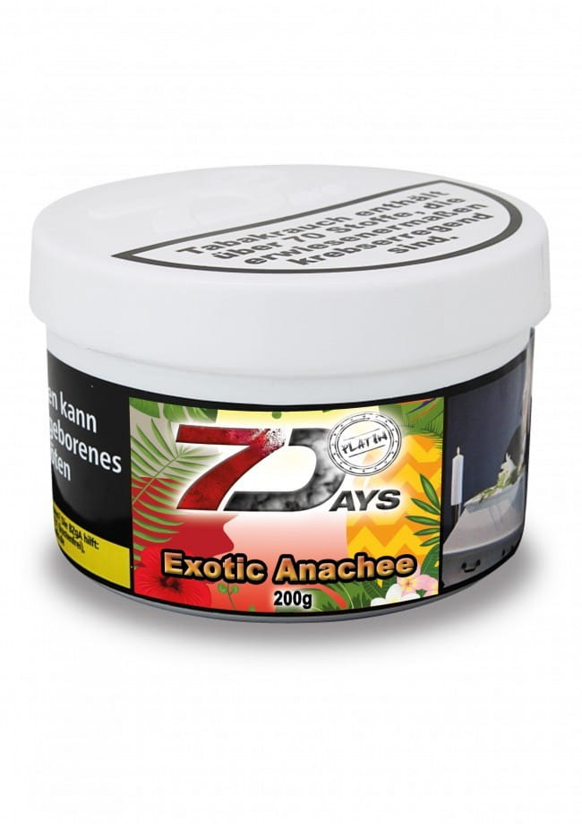 7 Days Platin Tabak - Exotic Anachee 200 g unter ohne Kategorie