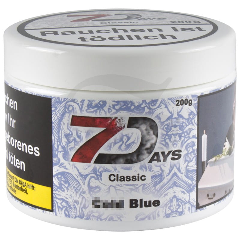 7 Days Tabak - Cold Blue 200 g unter Shisha Tabak / 7 Days Classic Tabak