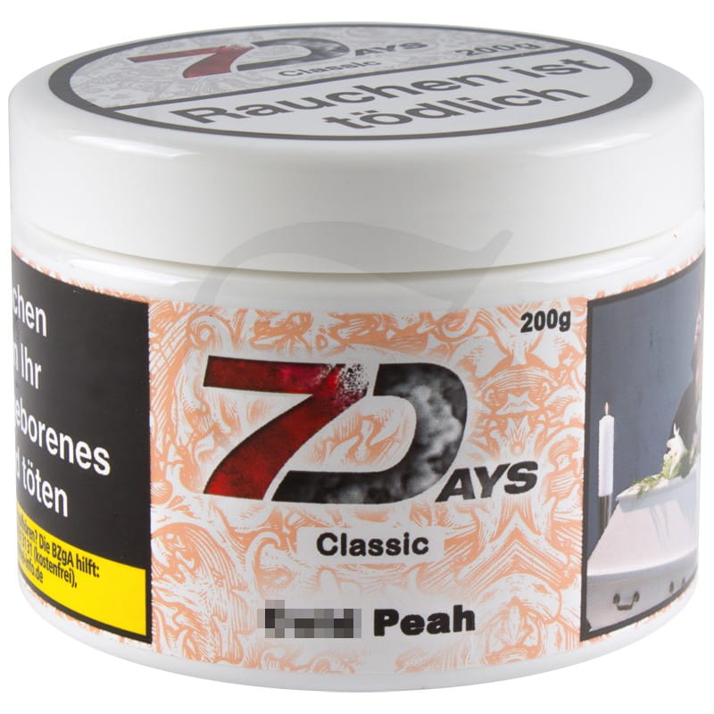 7 Days Tabak - Cold Peah 200 g Classic unter Shisha Tabak / 7 Days Classic Tabak