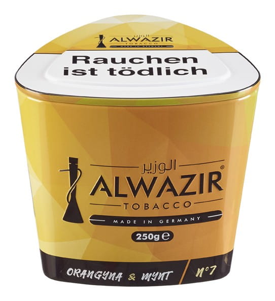 Alwazir Tabak - Orangyna Mynt 250 g unter Shisha Tabak / Alwazir Tabak