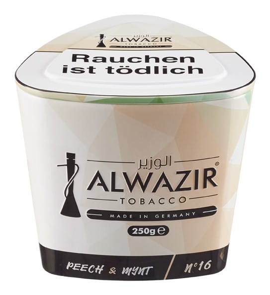 Alwazir Tabak - Peech Mynt 250 g unter Shisha Tabak / Alwazir Tabak