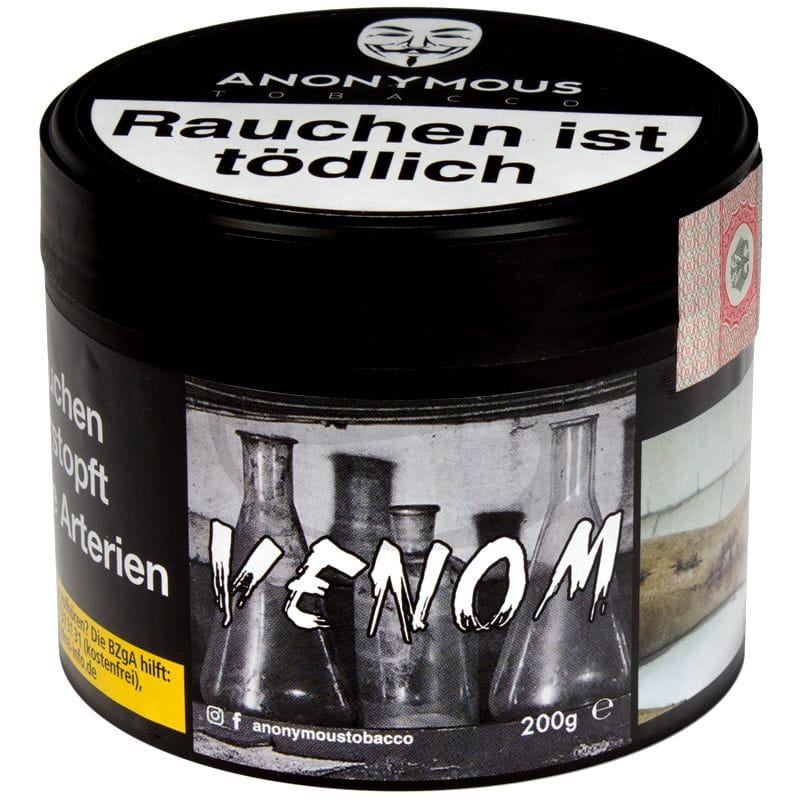 Anonymous Tabak Venom 200 g Dose unter ohne Kategorie