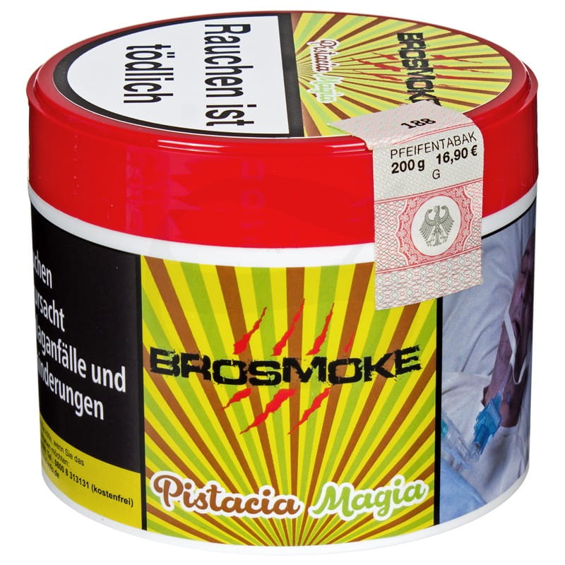 BroSmoke Tabak - Pistacia Magia 200 g unter Shisha Tabak / BroSmoke Tabak