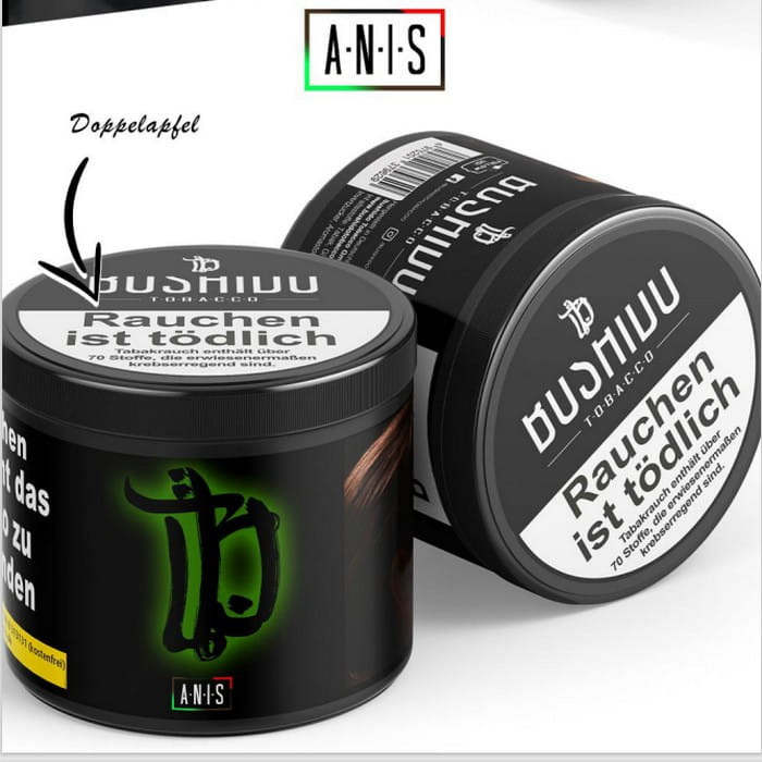 Bushido Tabak - Anis 200 g