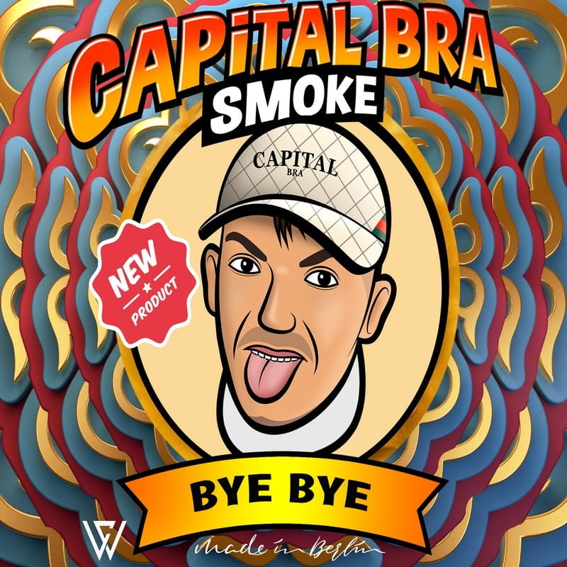 Capital Bra Smoke - Bye Bye 200 g unter Shisha Tabak / Capital Bra Tabak