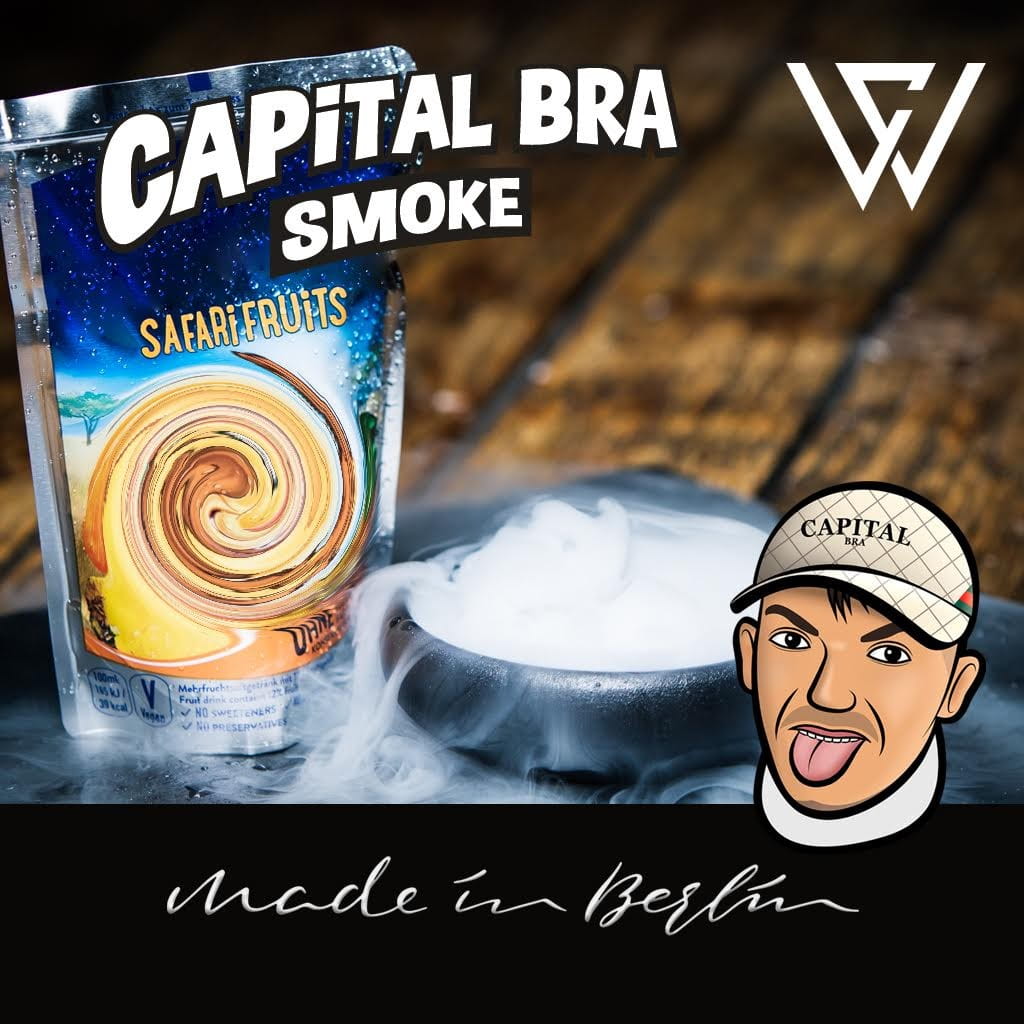 Capital Bra Smoke - Safari 200 g unter Shisha Tabak / Capital Bra Tabak