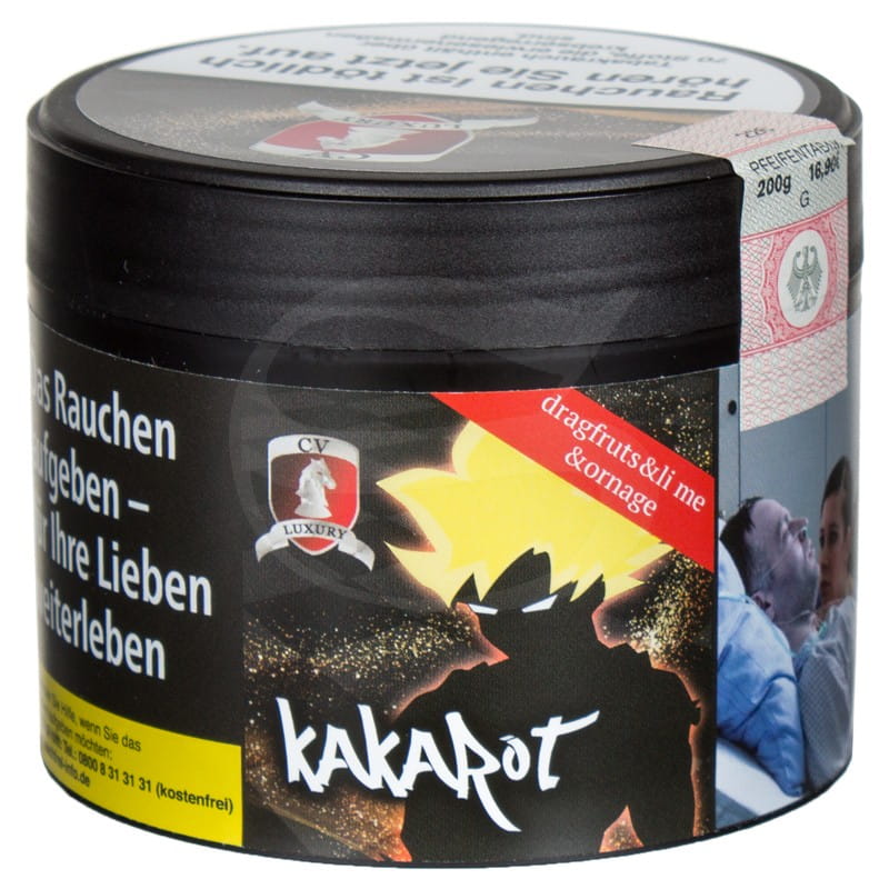 Cavalier Tabak - Kakarot 200 g unter Shisha Tabak / True Passion Tabak
