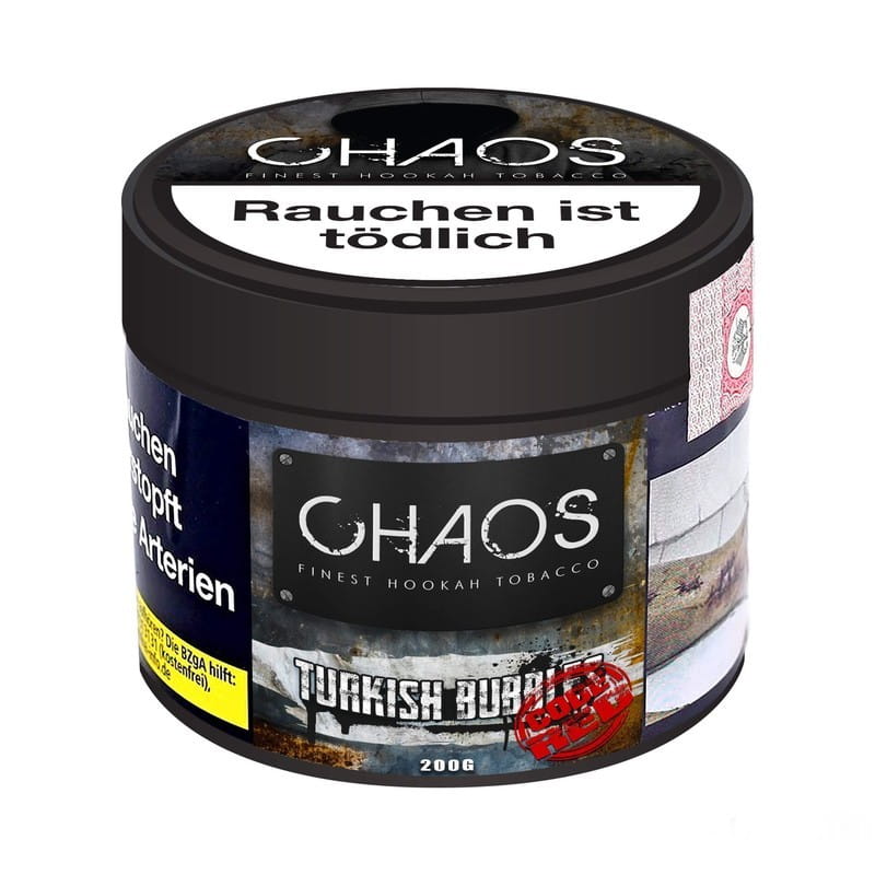 Chaos Tabak Turkish Bubbles Code Red 200 g