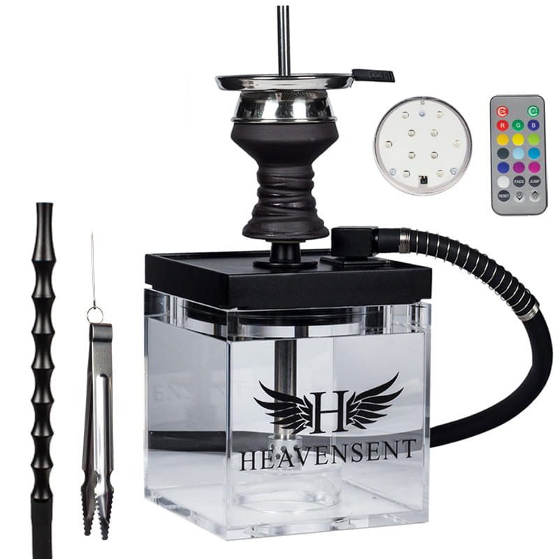 Heavensent Cube Shisha 3-0 - Black