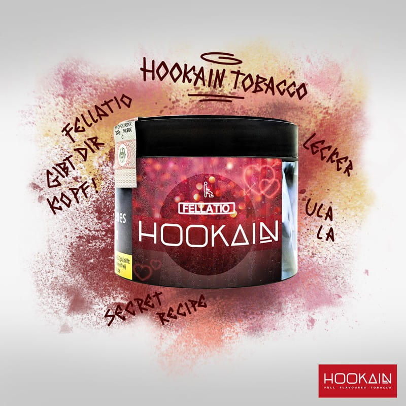 Hookain Tabak - Fellatio 200 g unter Shisha Tabak / Hookain Tabak