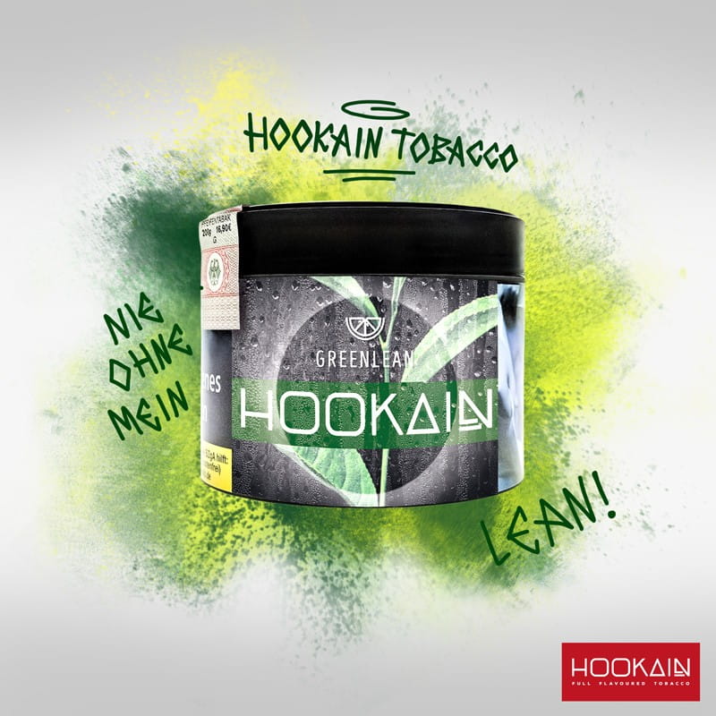 Hookain Tabak - Green Lean 200 g unter Shisha Tabak / Hookain Tabak