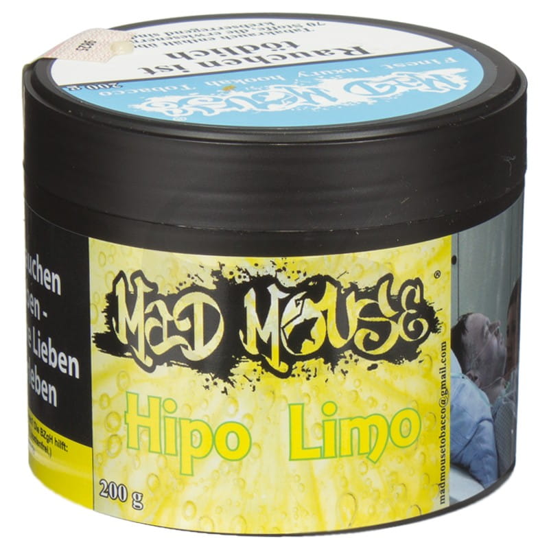 Mad Mouse Tabak - Hipo Limo 200 g unter Shisha Tabak / Mad Mouse Tabak