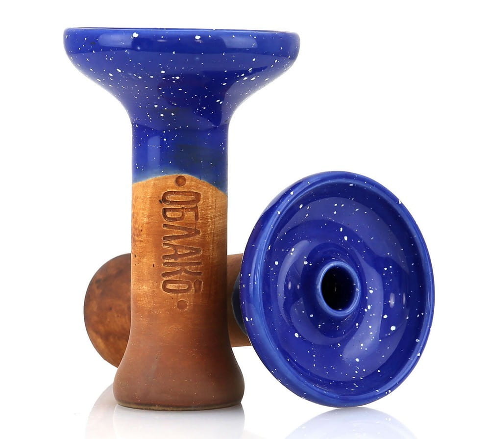 Oblako Phunnel M - Glazed Blue Cosmos unter Shisha Köpfe / Oblako Bowls / Oblako M