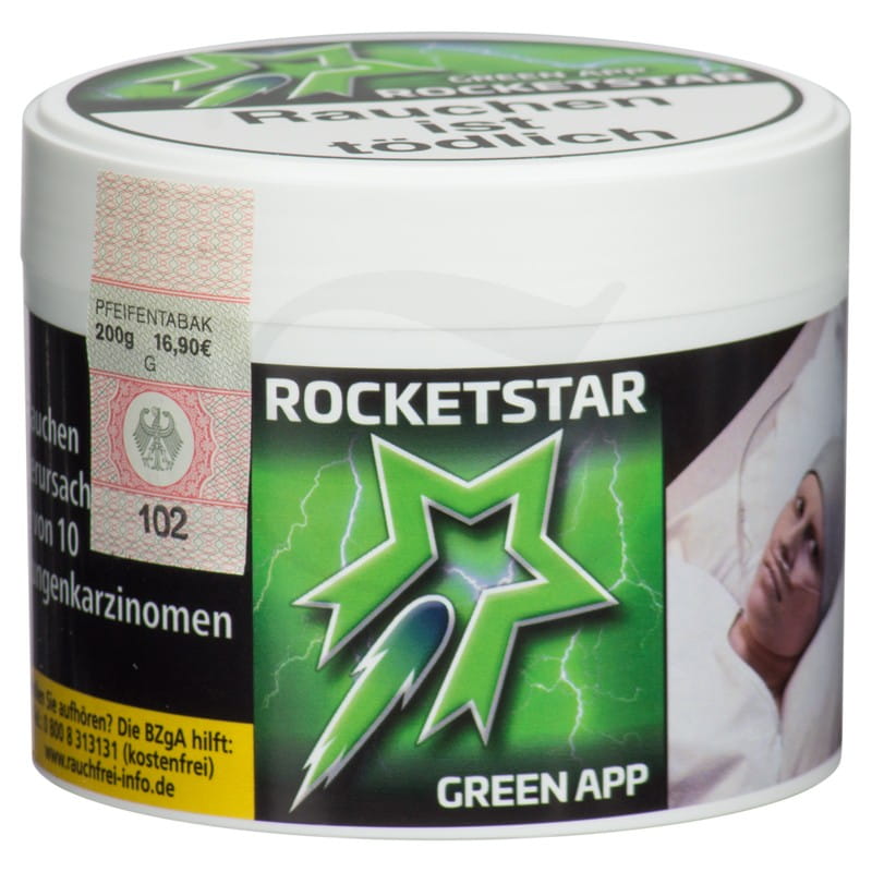 Rocketstar Tabak - Green App 200 g unter ohne Kategorie