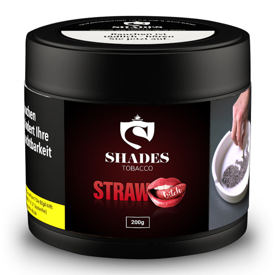 Shades Tobacco 200 g - Strawbitch unter Shisha Tabak / Shades Tobacco