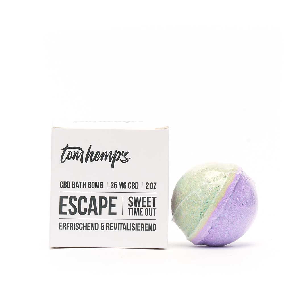 Tom Hemps CBD BATH BOMB ESCAPE 50mg CBD