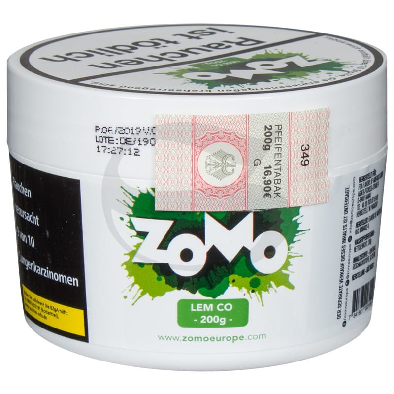 Zomo Tabak - Lem Co 200 g unter Shisha Tabak / Zomo Tabak