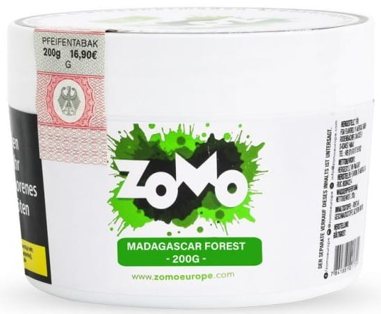 Zomo Tabak - Madagascar Forest 200 g unter Shisha Tabak / Zomo Tabak